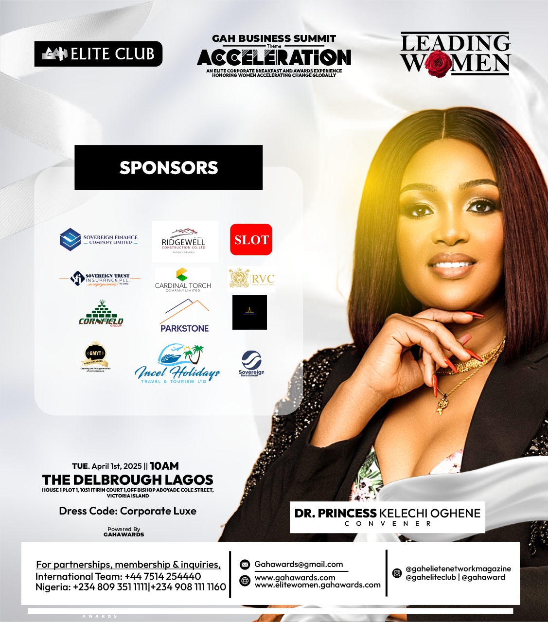 Become a Sponsor in GahElite Club and Gahawards