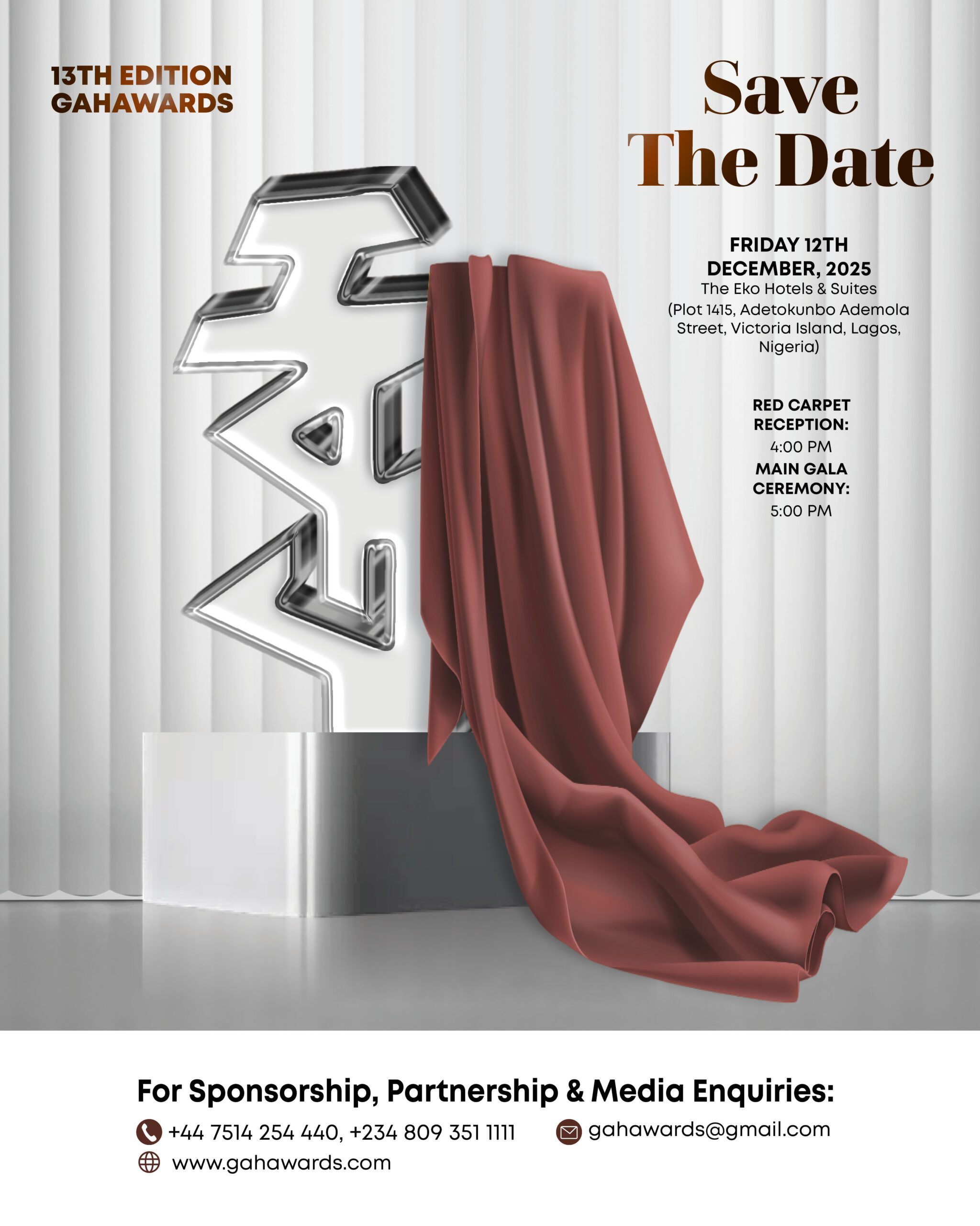 GAH Awards Save the Date